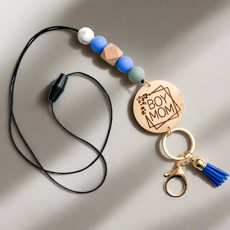 Boy Mom Lanyard