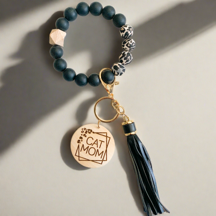 Cat Mom Wristlet