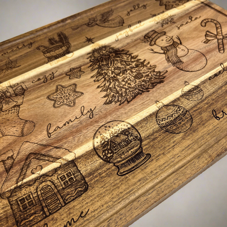 Christmas Cutting Board