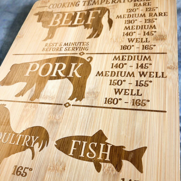 Cook Times Cutting Board