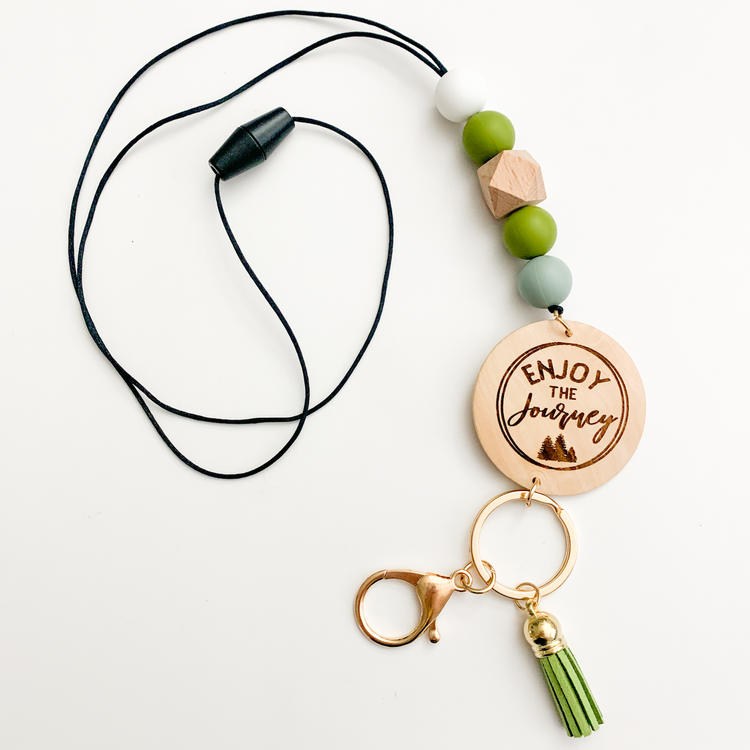 Enjoy The Journey Lanyard