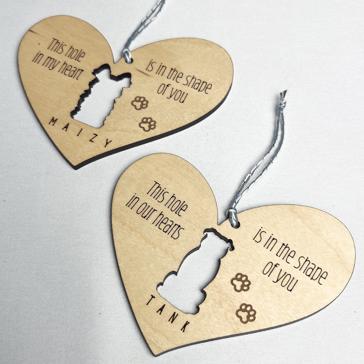 Hole in my Heart Ornament