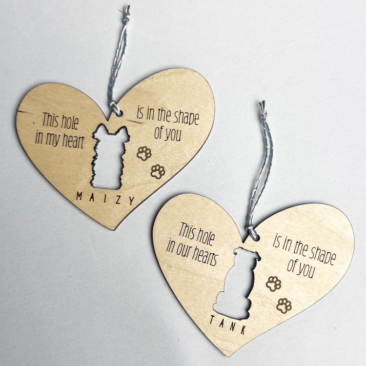 Hole in my Heart Ornament