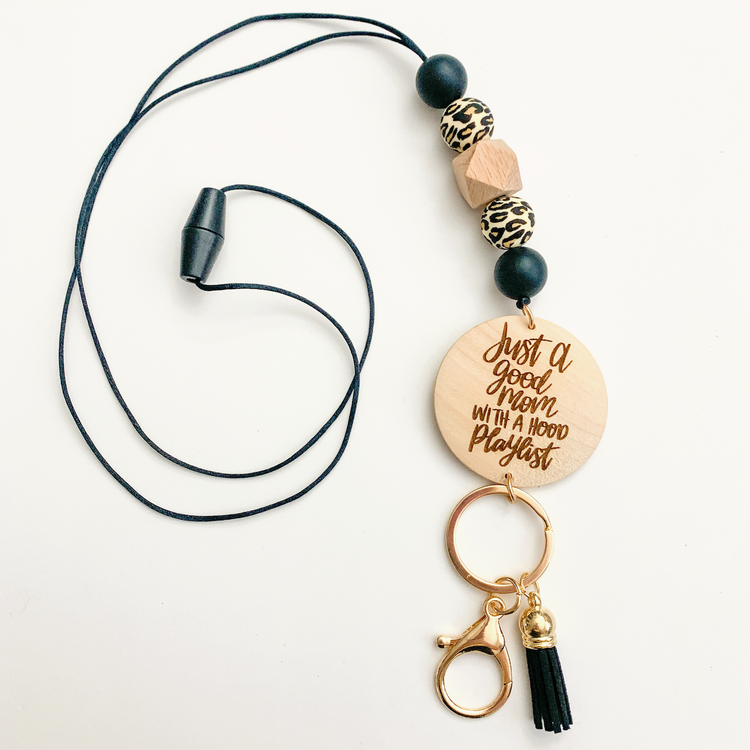 Hood Playlist Lanyard