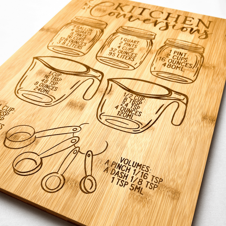 Kitchen Conversions Cutting Board