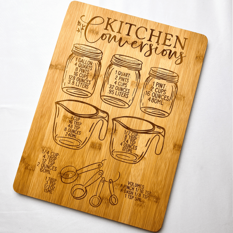 Kitchen Conversions Cutting Board