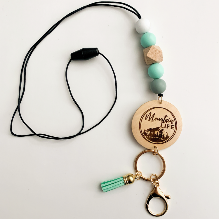 Mountain Life Lanyard