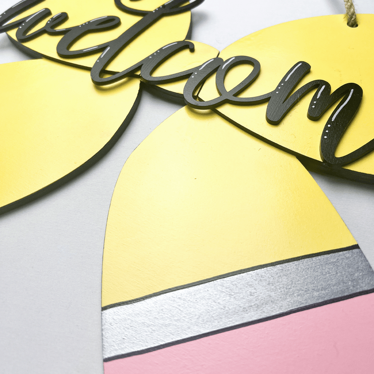 Pencil Bow Sign