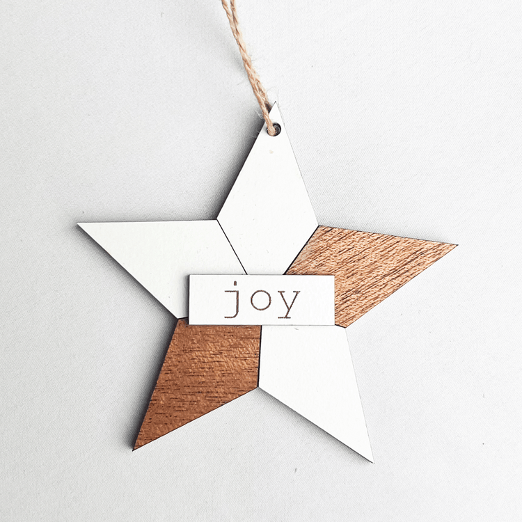 Quilted Star Ornament