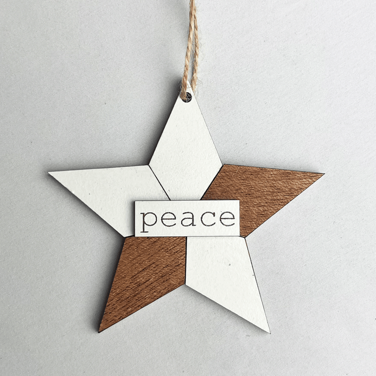 Quilted Star Ornament