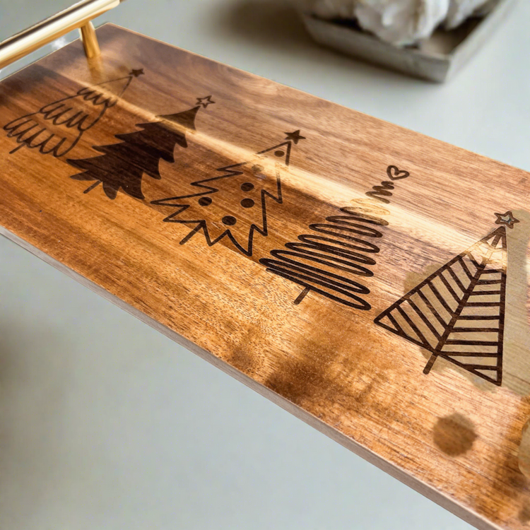 Christmas Tree Serving Tray