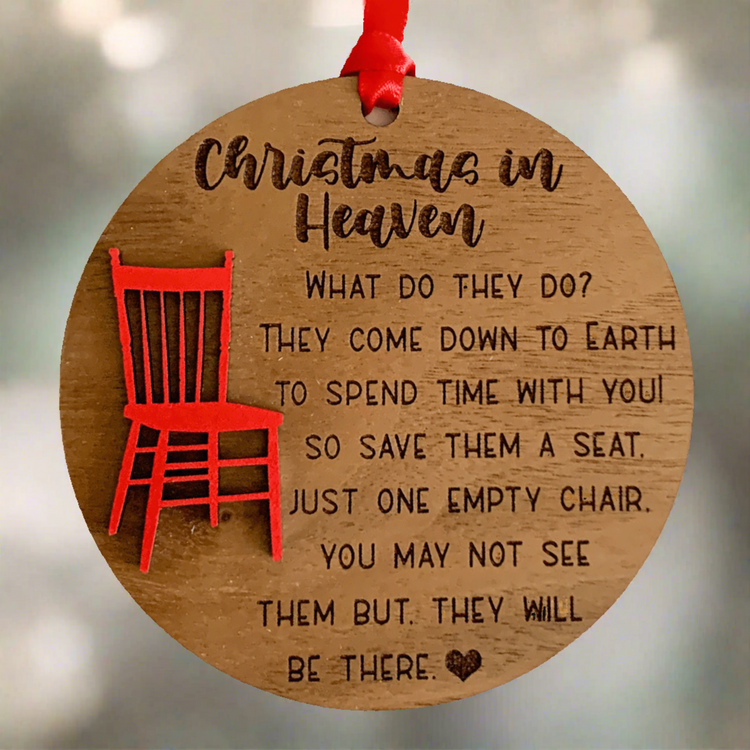 Christmas in Heaven Ornament