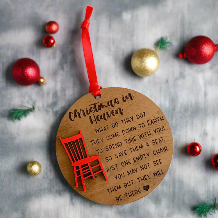 Christmas in Heaven Ornament