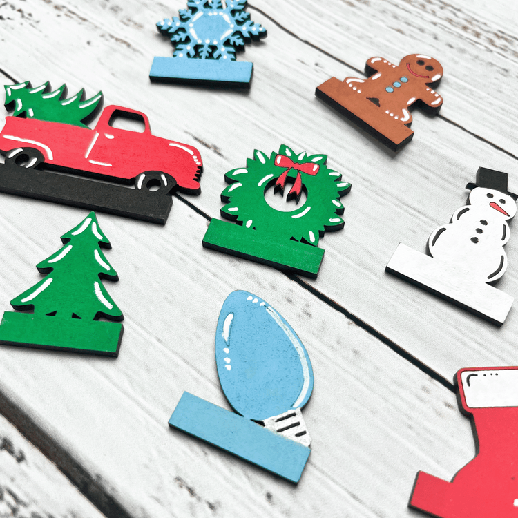 Christmas Letter Board Shapes