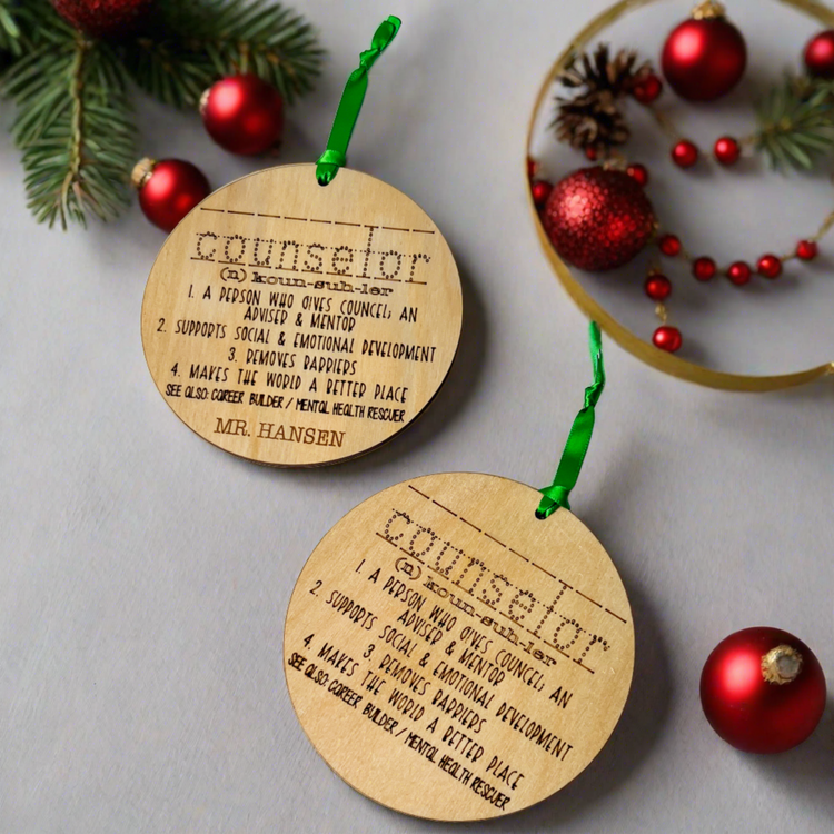 Counselor Definition Ornament