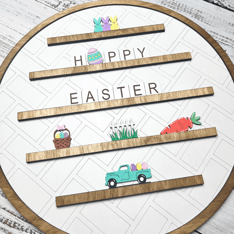 Easter Letter Board Shapes