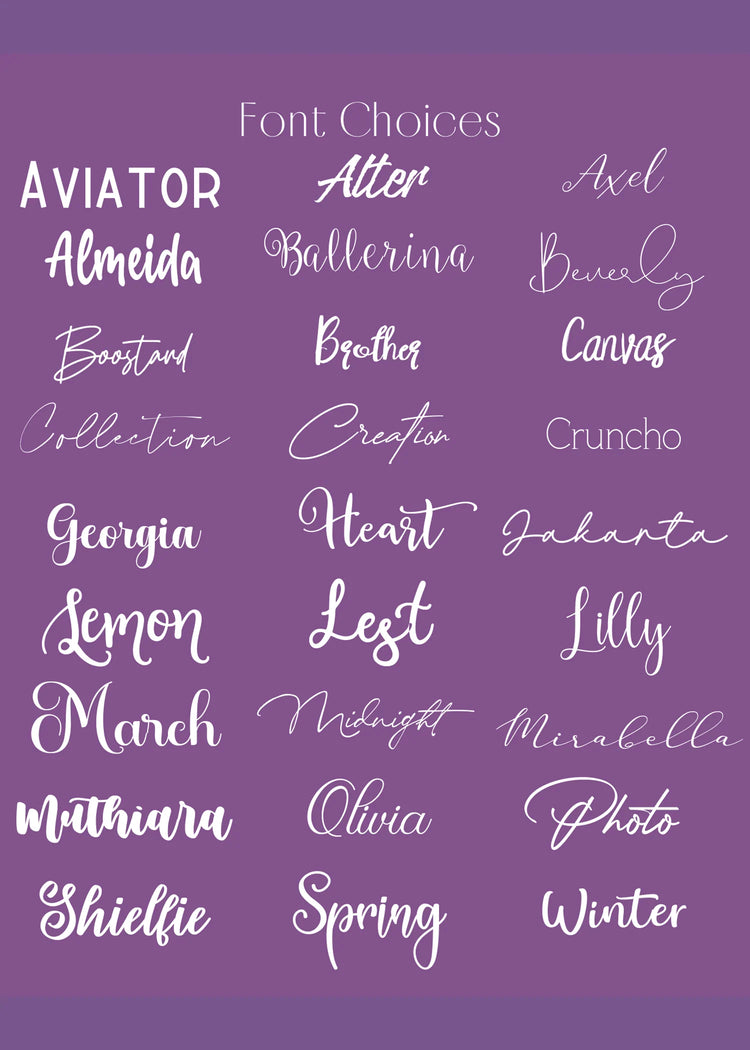 Word of the Year Tassel Keychain