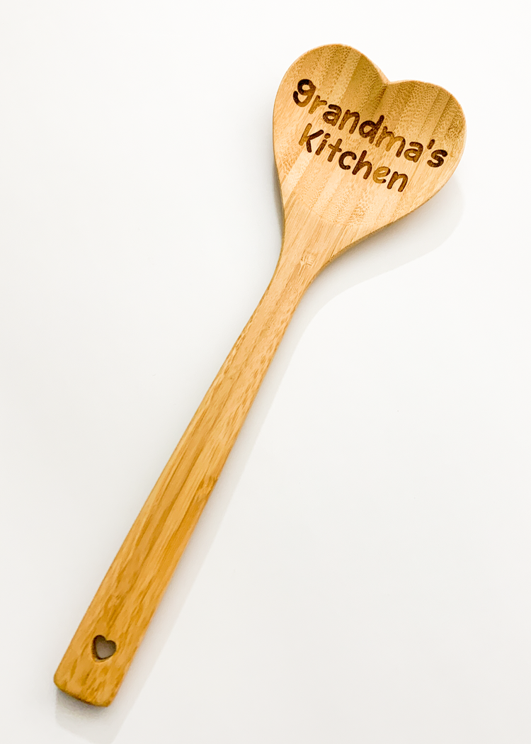 Grandma's Kitchen Wooden Spoon