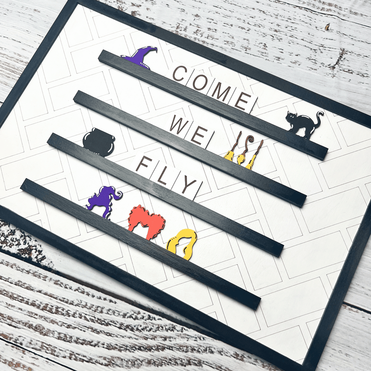 Halloween Letter Board Shapes