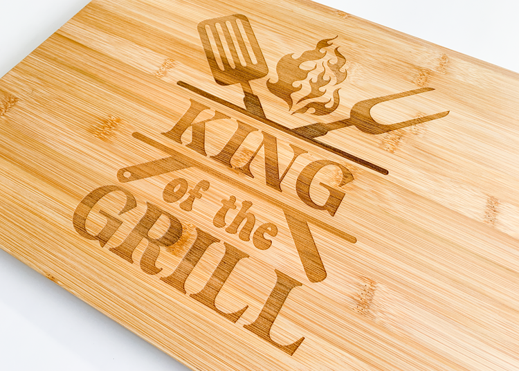 King of the Grill Cutting Board