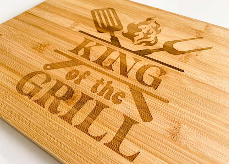 King of the Grill Cutting Board