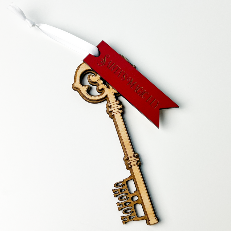 Santa's Magic Key Ornament