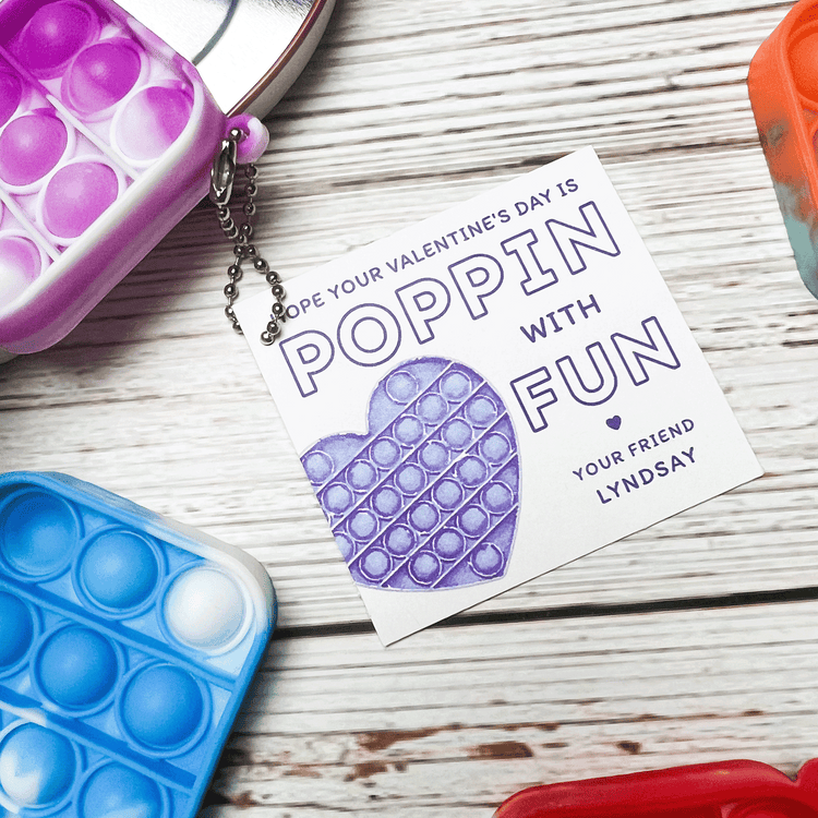 Valentine's Day Pop Its