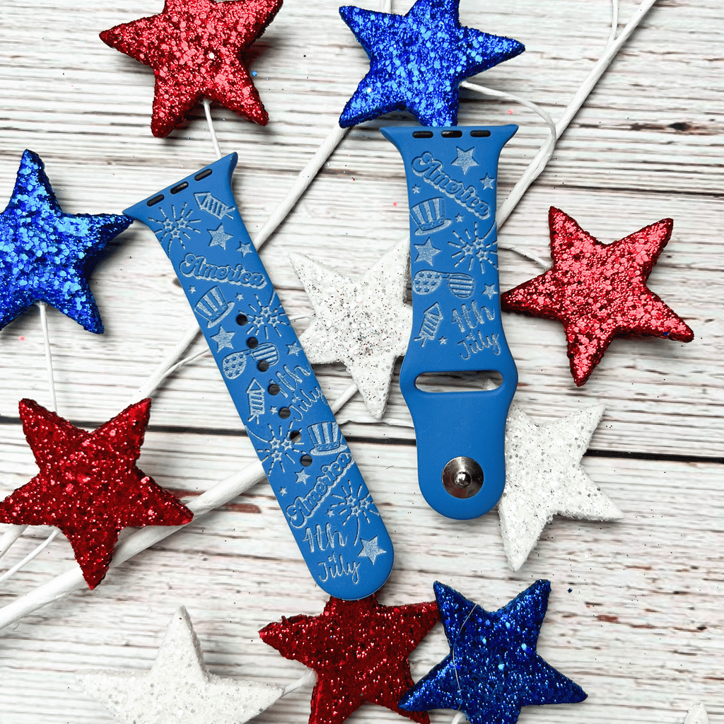 July 4th Watch Band