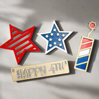 July 4th Shelf Crate Insert