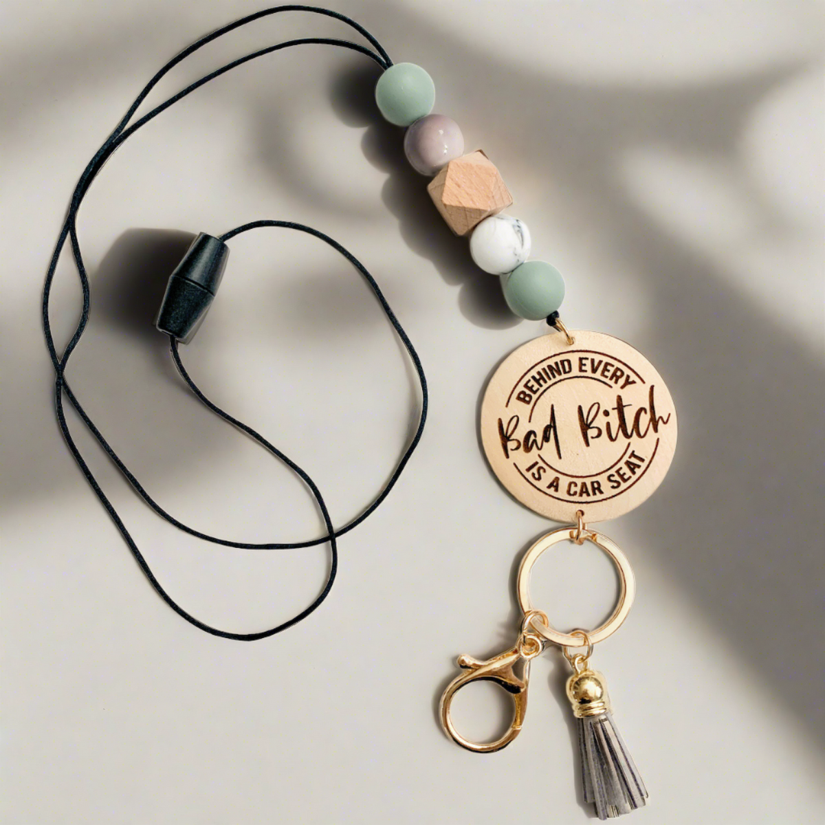 Bad B*tch Lanyard