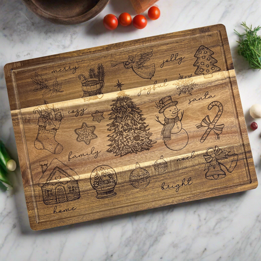 Christmas Cutting Board