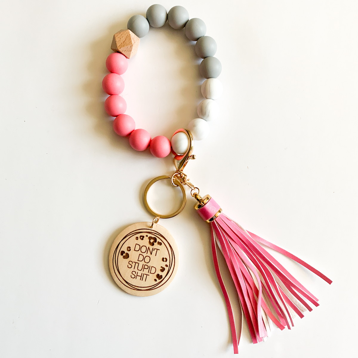 Don't Do Stupid Sh*t Wristlet