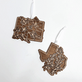 State Flower Ornament