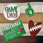 Football Tier Tray Decor