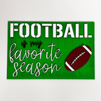 Football Tier Tray Decor