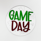 Football Tier Tray Decor