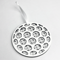 Rattan Golf Ball Ornament