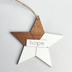 Quilted Star Ornament