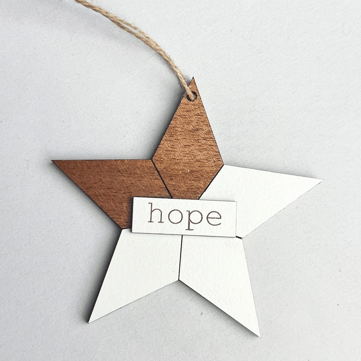 Quilted Star Ornament