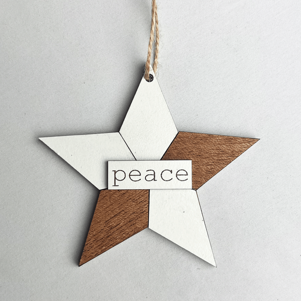 Quilted Star Ornament