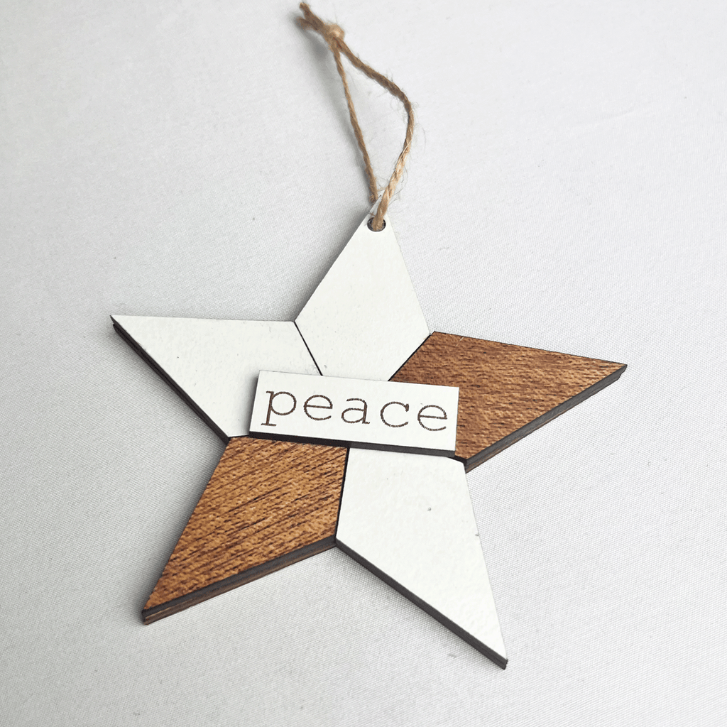 Quilted Star Ornament