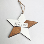 Quilted Star Ornament