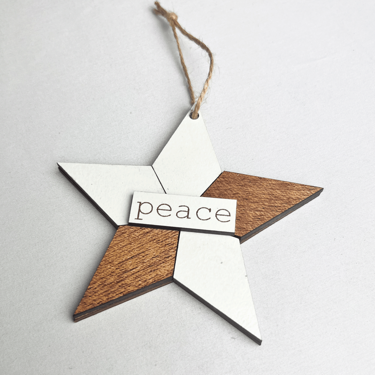 Quilted Star Ornament