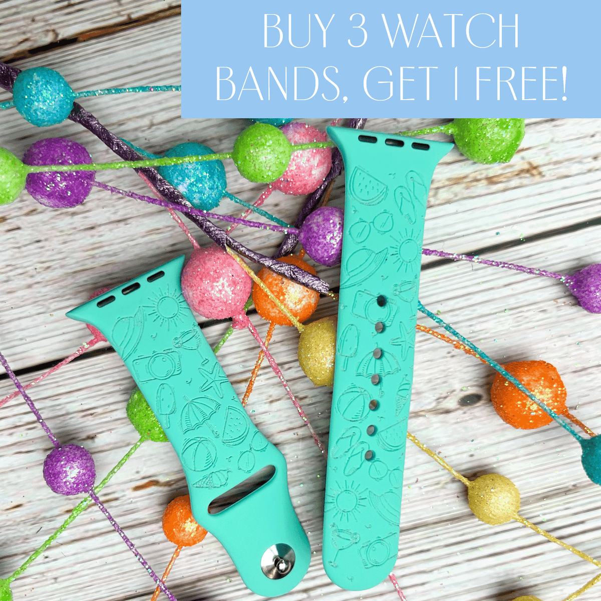 Summer Fun Watch Band