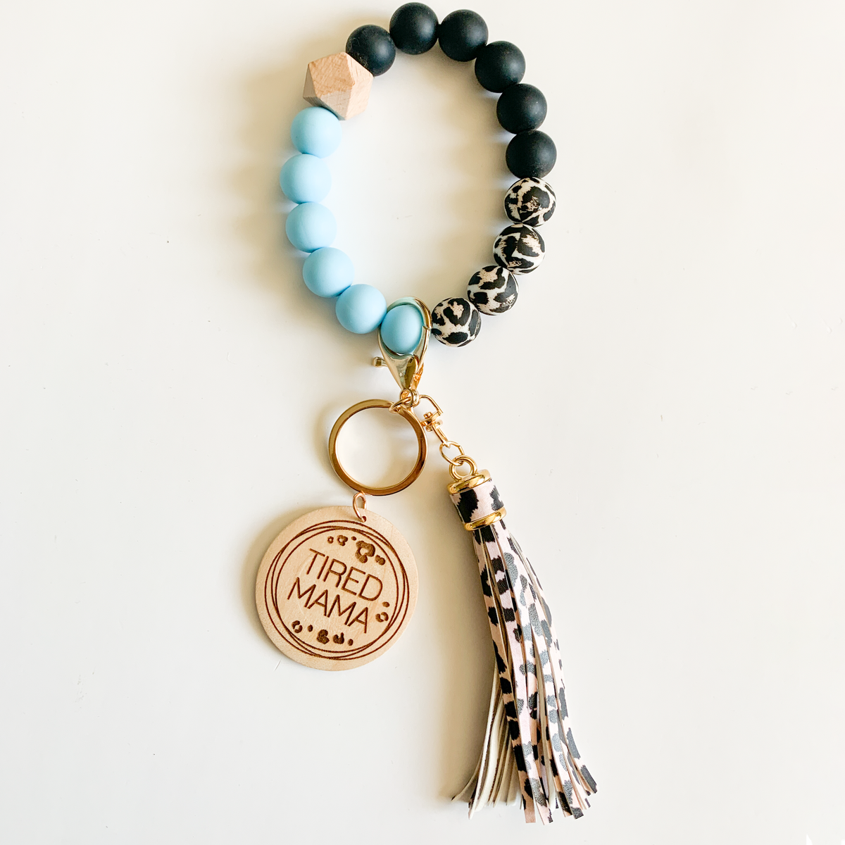 Tired Mama Wristlet