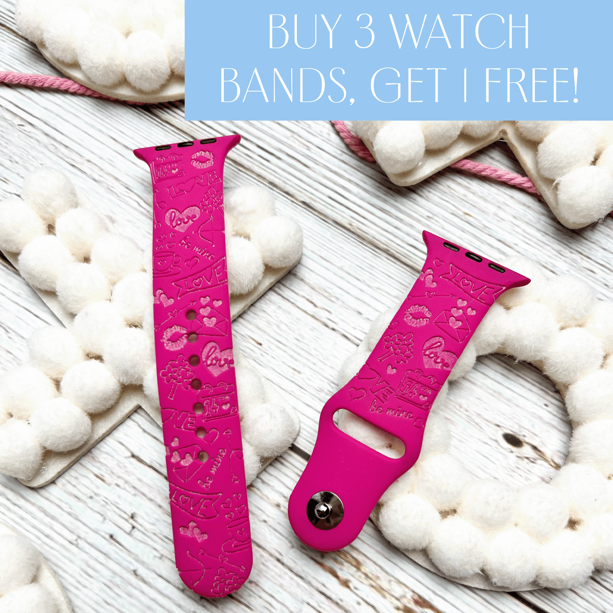 Valentine's Day Watch Band