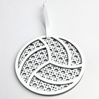 Rattan Volleyball Ornament