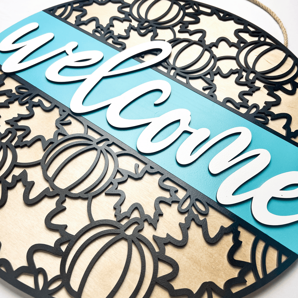 Welcome Fall Door Sign
