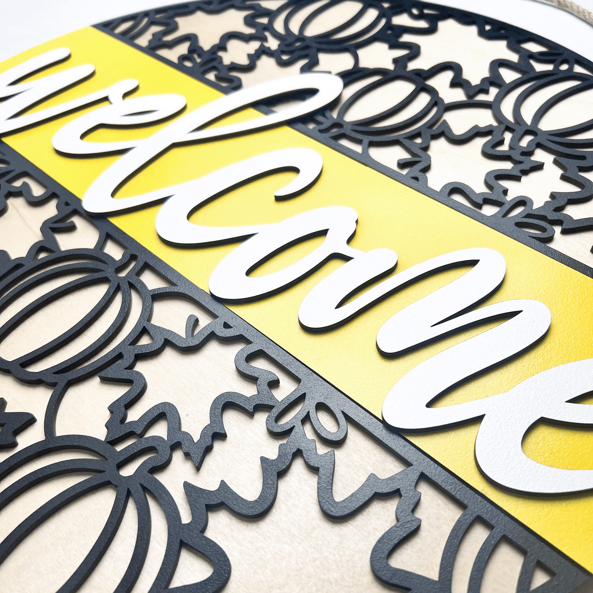 Welcome Fall Door Sign