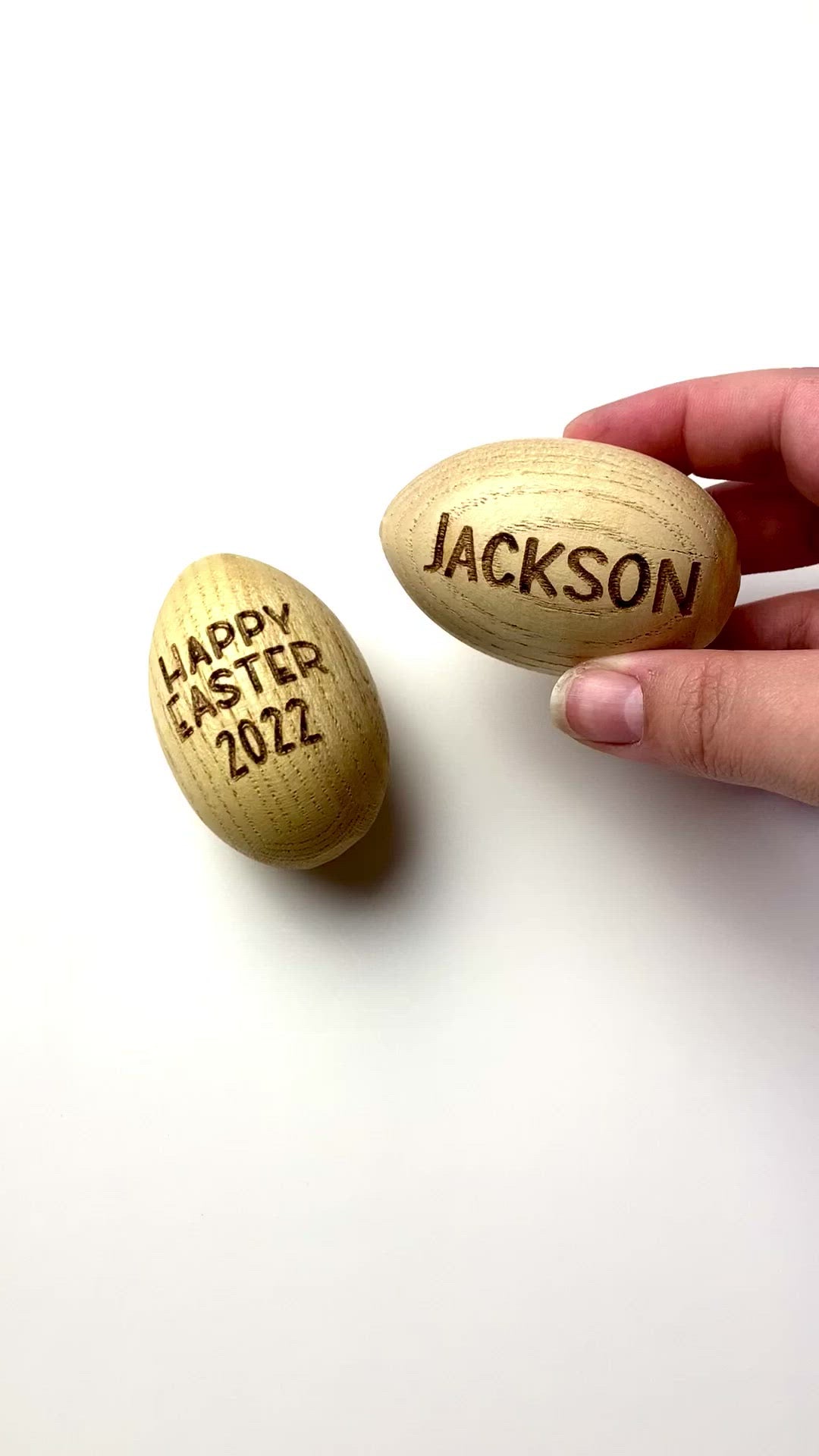 Wooden Shaker Eggs